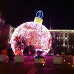 Christmas lights in Nice