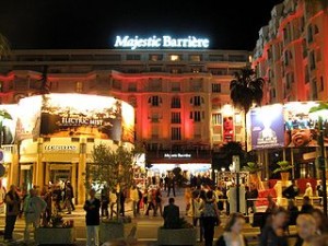 Hotel in Cannes during the Cannes Film Festival