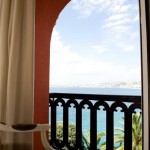 View from Hotel Suisse in Nice France