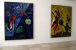 Inside the Chagall Museum in Nice