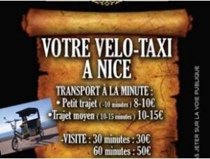 Cavaleta velo-taxi pricing