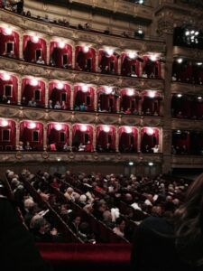 Seating at the Nice Opera