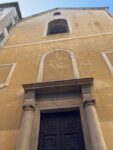 Unassuming entrance to Sainte-Rita Church in Old Nice