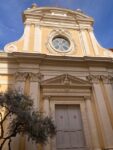 Baroque Church with olive tree